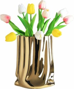 Paper Bag Ceramic Vase TH19